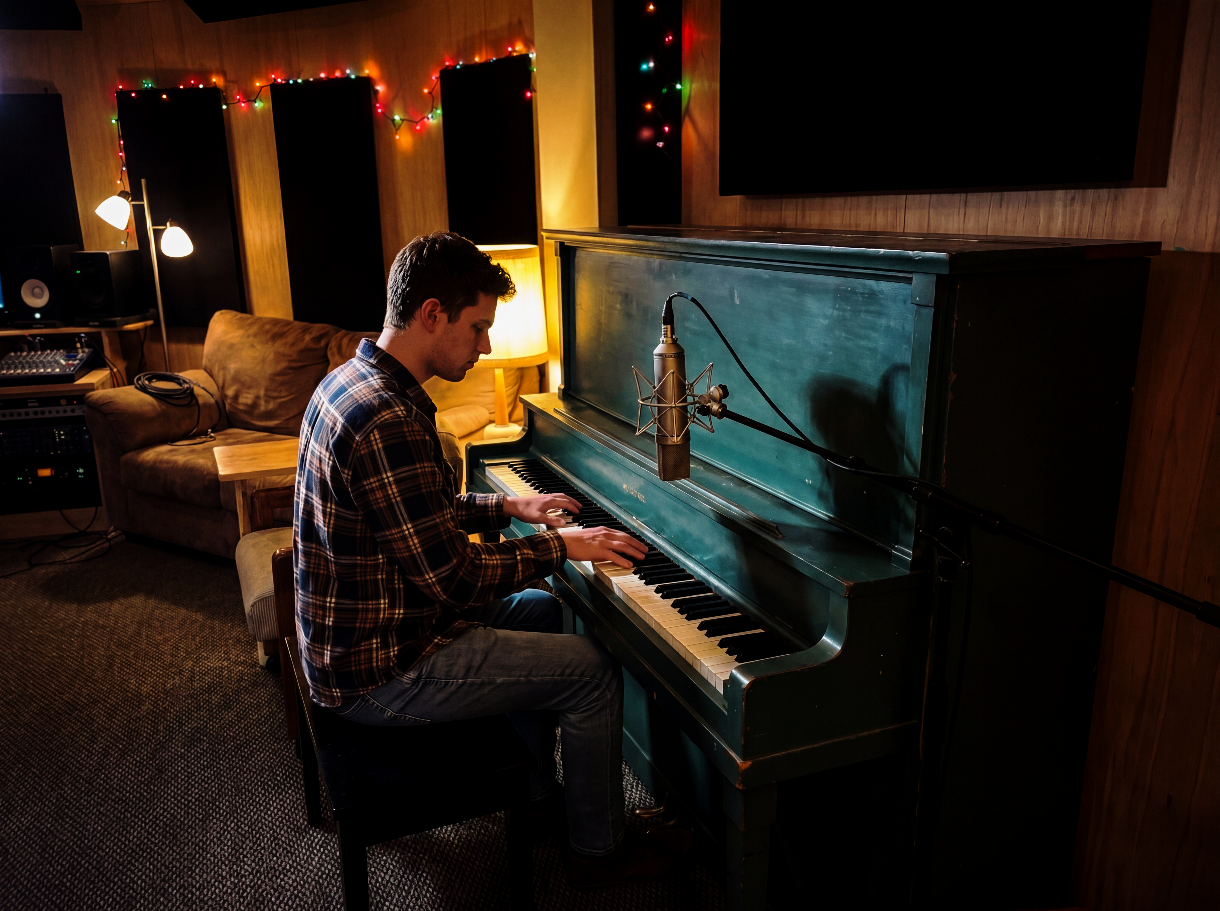 Piano room session